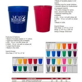 Cups Promotional Products - Spectrum Graphic Arts Center - Beaufort SC